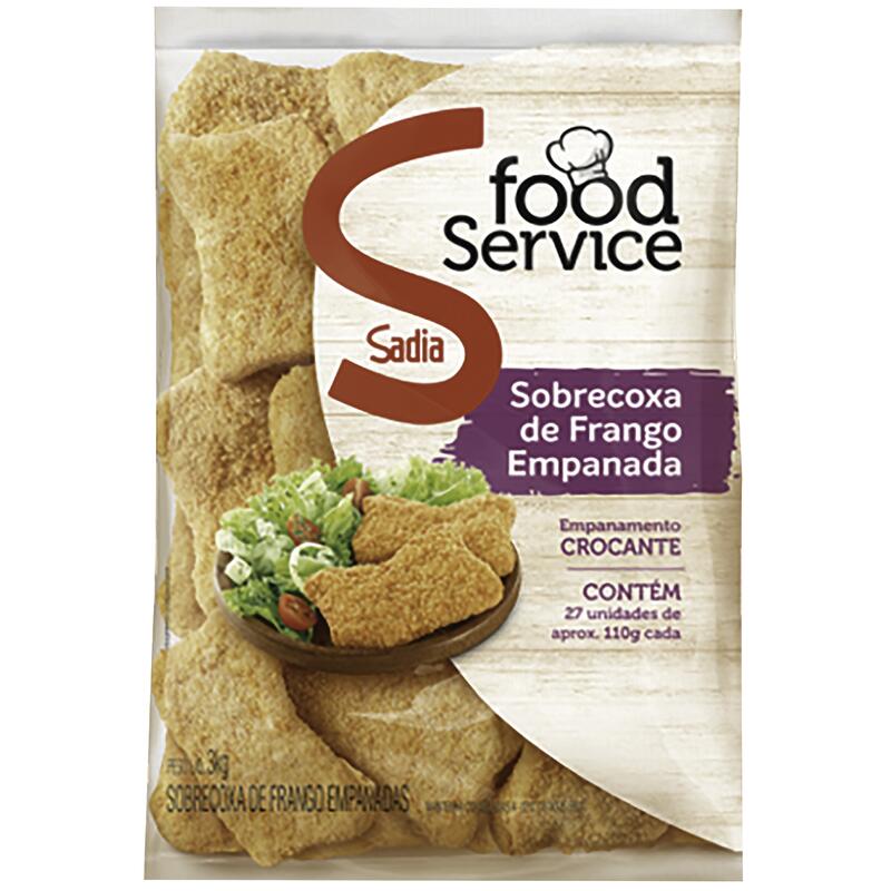 Sobrecoxa de Frango Sadia Empanada 3kg