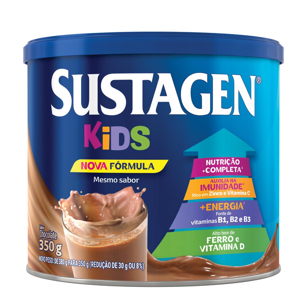 Complemento Alimentar Sustagen Kids Chocolate 380g