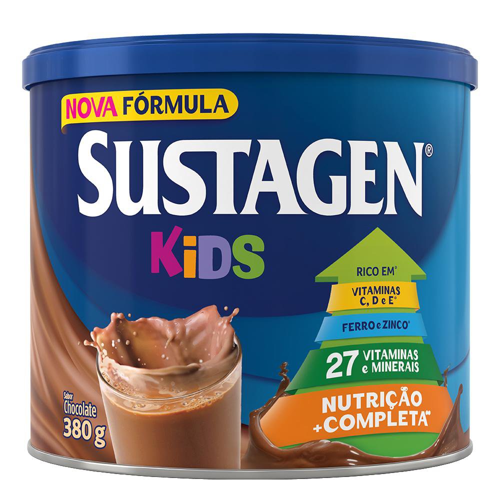 Complemento Alimentar Sustagen Kids Chocolate 380g