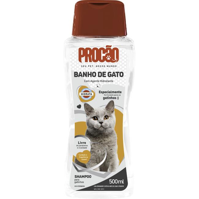 Shampoo Procão 500ml - Banho de Gato