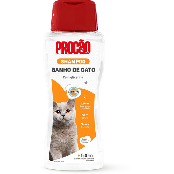 Shampoo Procão 500ml - Banho de Gato