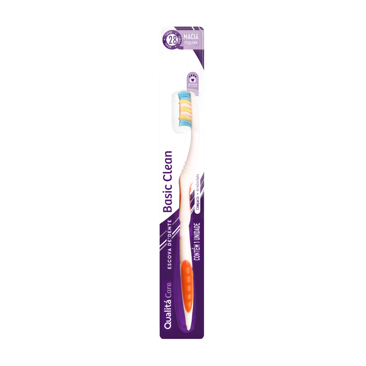 Escova Dental QUALITÁ Basic Clean 1 Unidade