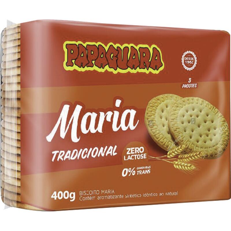 Biscoito Papaguara Maria 400g
