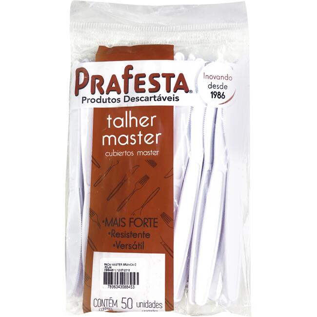 Faca Master Prafesta Branca/Ref.:8845 50 un
