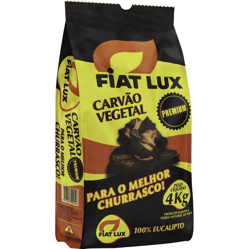 Carvão Vegetal Fiat Lux 4kg