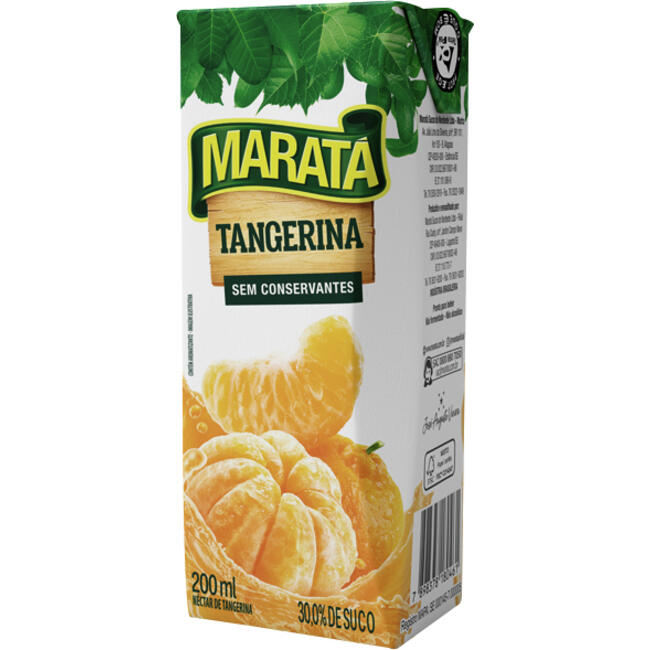 Suco Néctar Maratá Tangerina 200ml