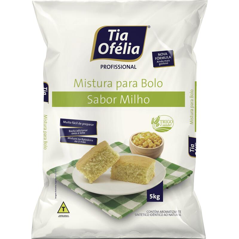Mistura para Bolo Tia Ofélia Milho Cremoso 5kg