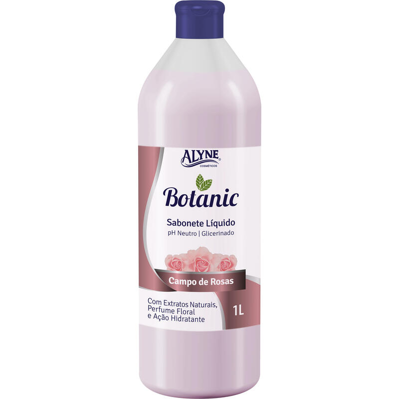 Sabonete Líquido Alyne Botanic Campo de Rosas 1L