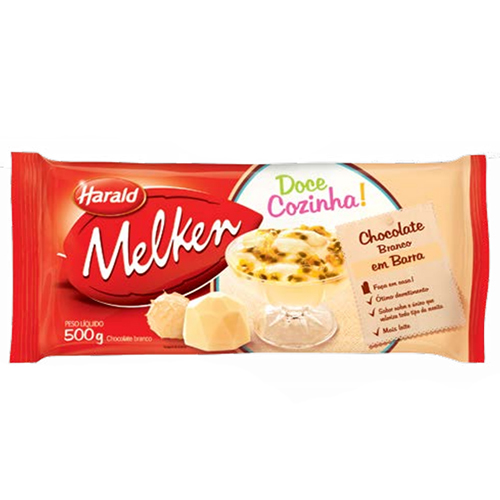 Chocolate Harald Melken Branco 500g