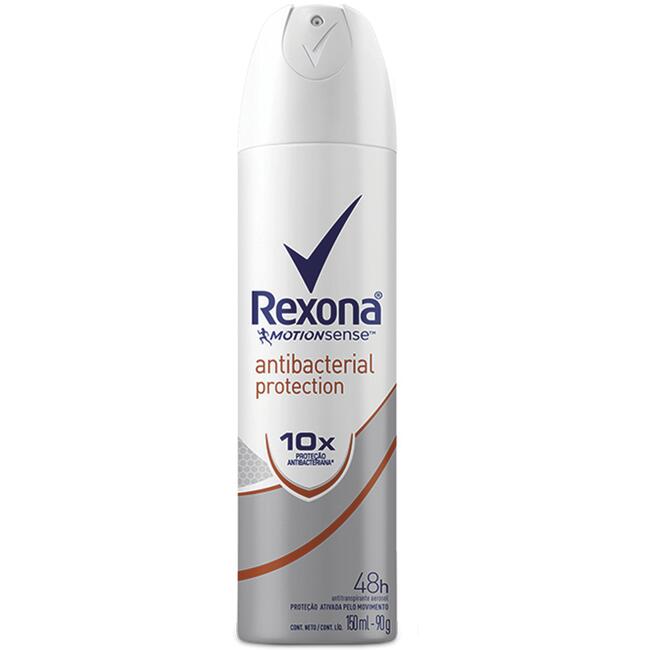 Desodorante Aerossol Rexona Antibacterial 150ml