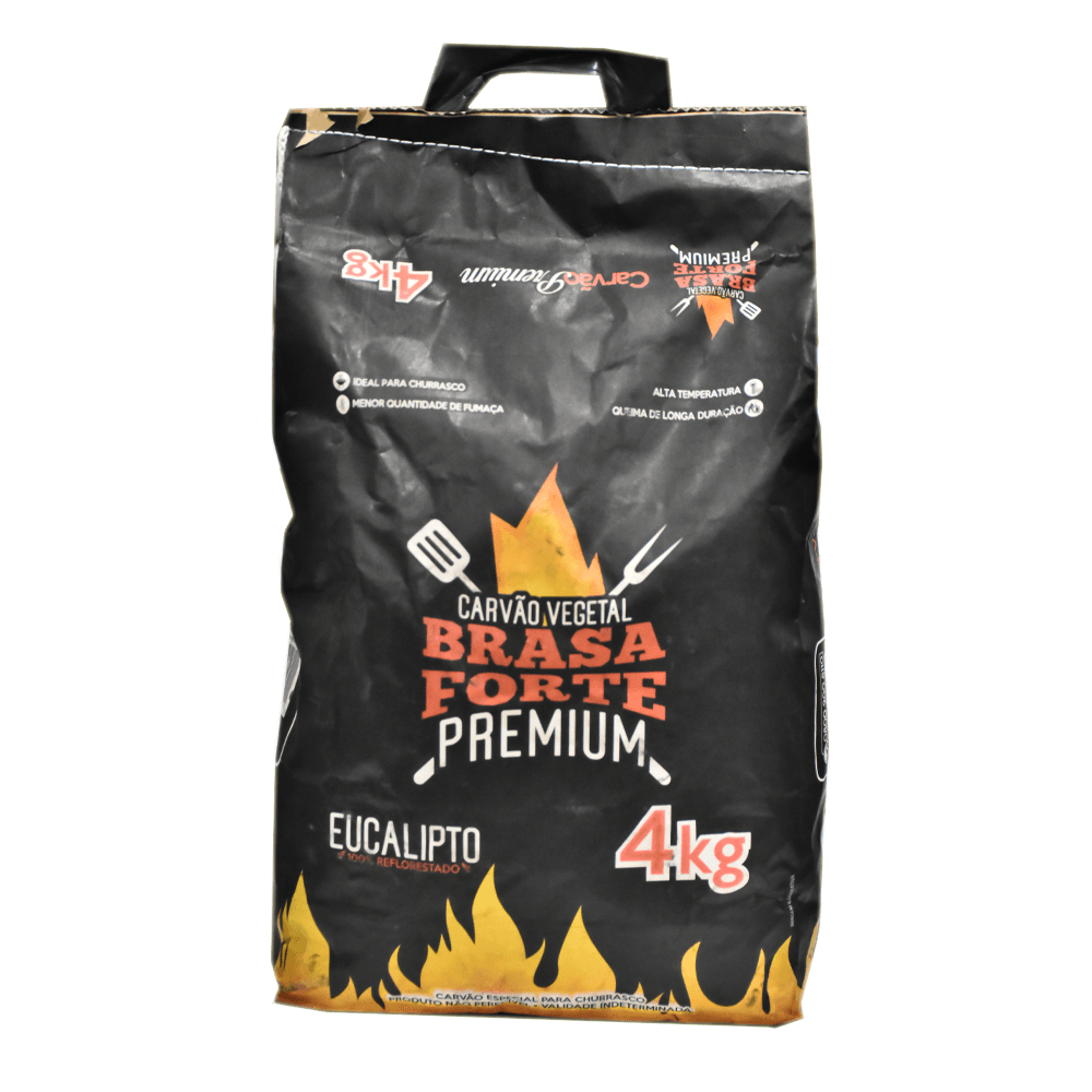 Carvão Brasa Forte Premium 4kg