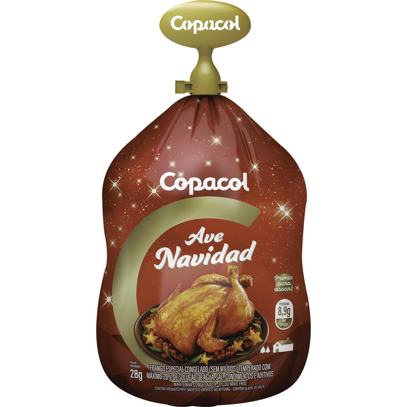 Frango Navidad Temp Copacol Cong Preço por quilo na peça