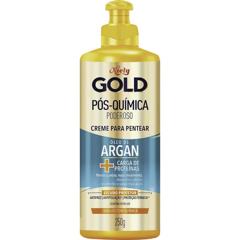Creme para Pentear NIELY GOLD Pós-Química Poderoso 250g
