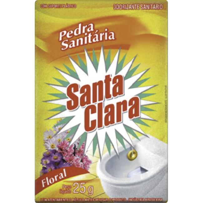 Desodorizador Sanitário Santa Clara Floral 25g