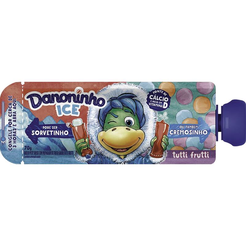 Petit Suisse Danoninho Ice Tutti frutti 70g