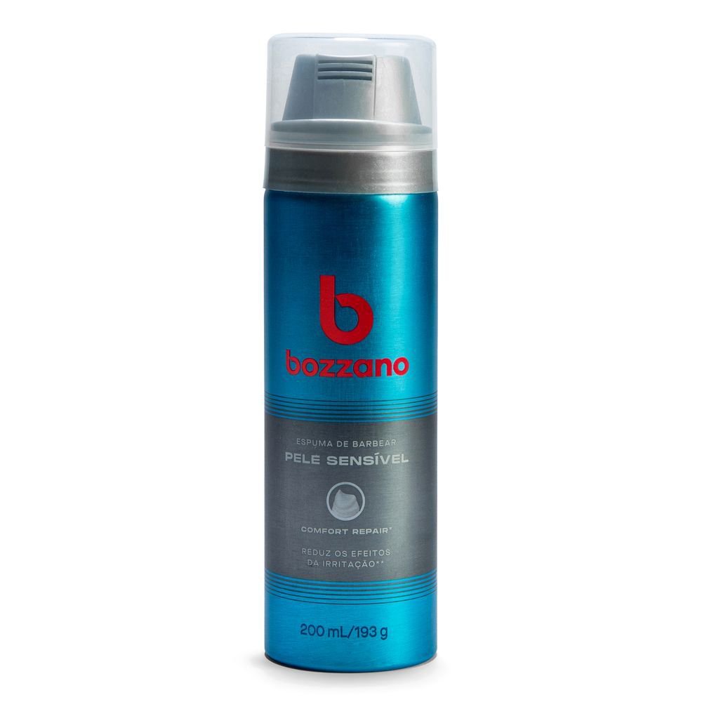 Espuma De Barbear Bozzano Pele Sensivel 190g