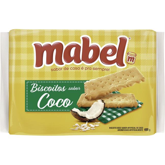 Biscoito Mabel Coco 400g