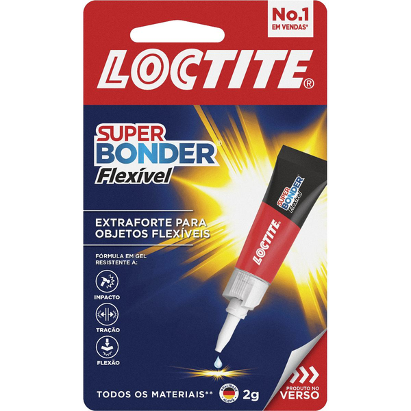 Cola Instantânea Super Bonder Power Flex Gel 2g