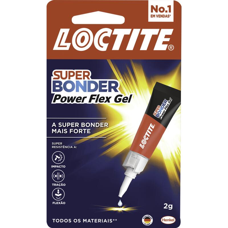 Cola Instantânea Super Bonder Power Flex Gel 2g