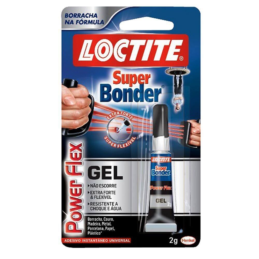 Cola Instantânea Super Bonder Power Flex Gel 2g