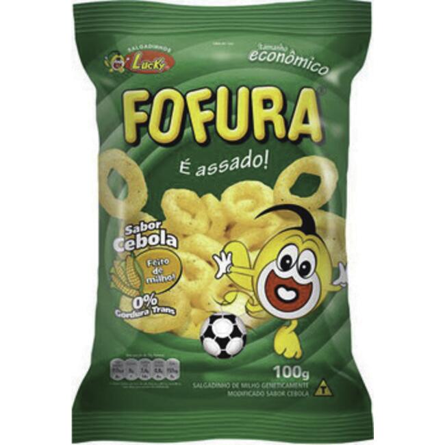Salgadinho Lucky Fofura Cebola 100g