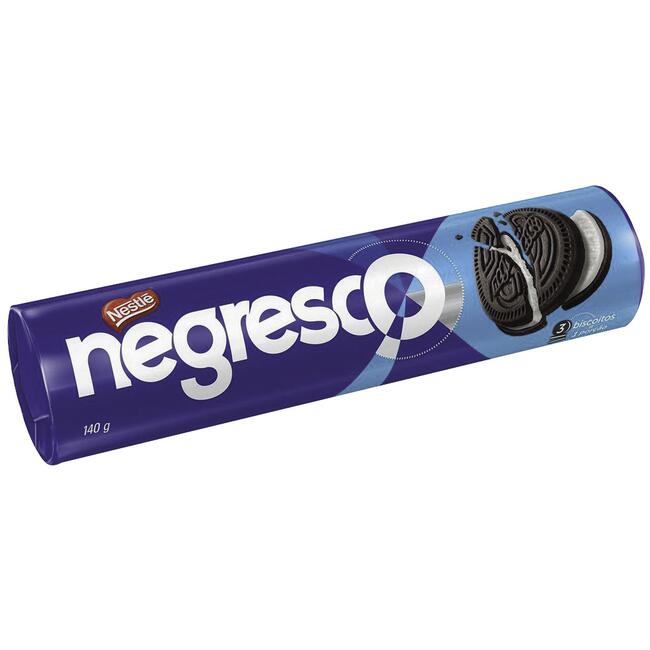 Biscoito Recheado Nestlé Negresco Original 140g