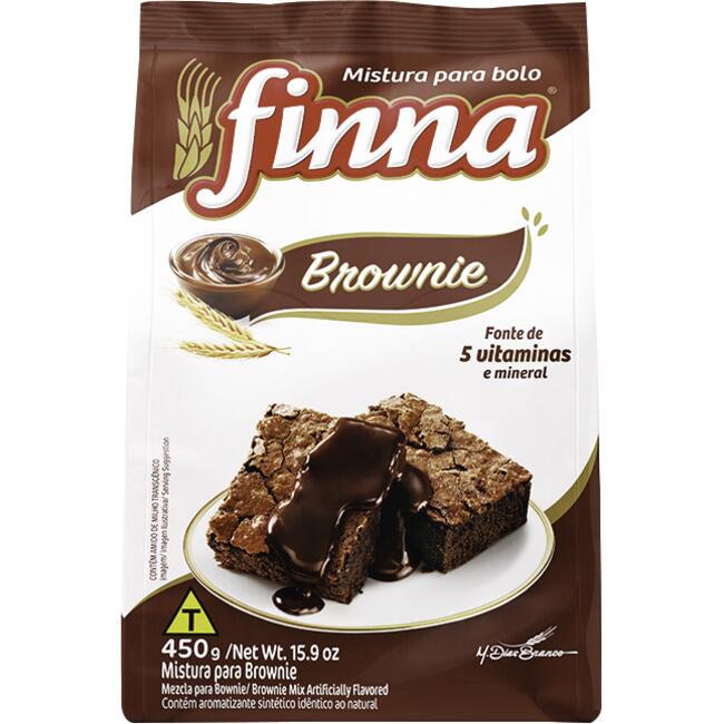 Mistura para Bolo Finna Brownie 450g