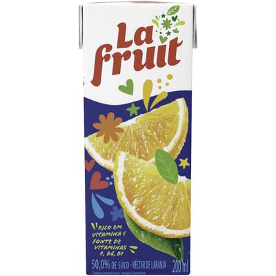 Suco La Fruit Laranja 200ml