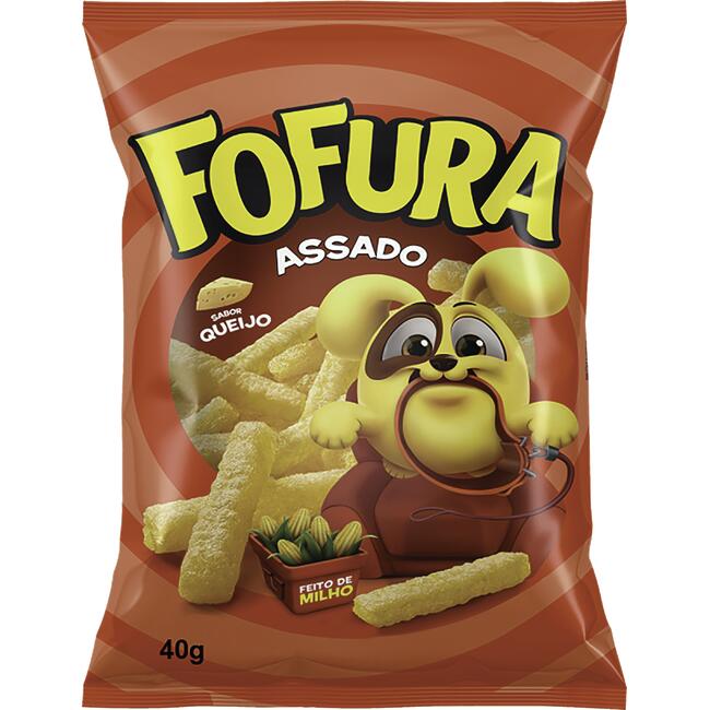 Salgadinho Lucky Fofura Queijo 40g