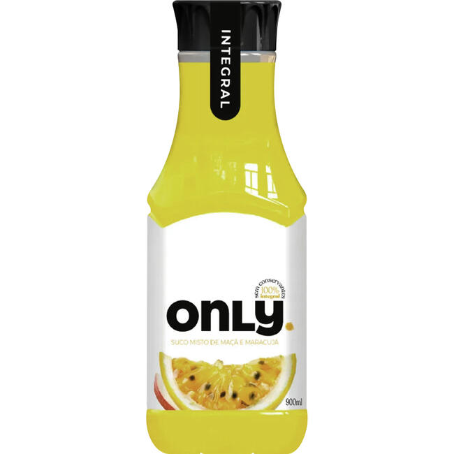 Suco Integral Only Maracujá e Maçã 900ml