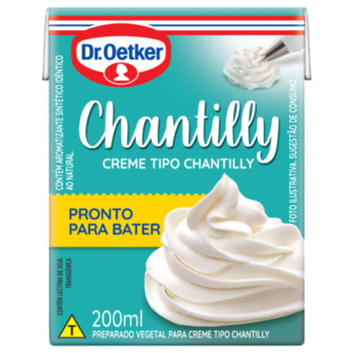Creme Tipo Chantilly Dr Oetker Decorfesta 200ml