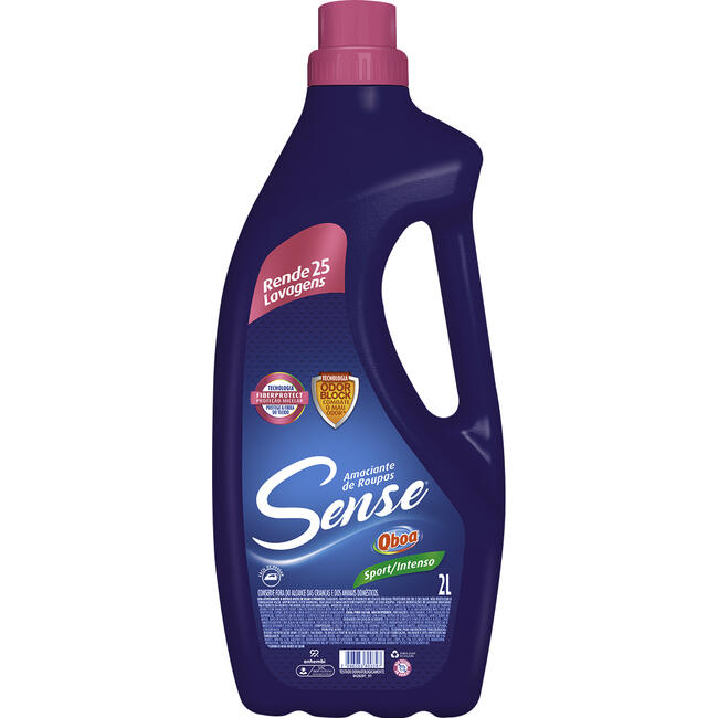 Amaciante de Roupas Sense Qboa Sport 2L