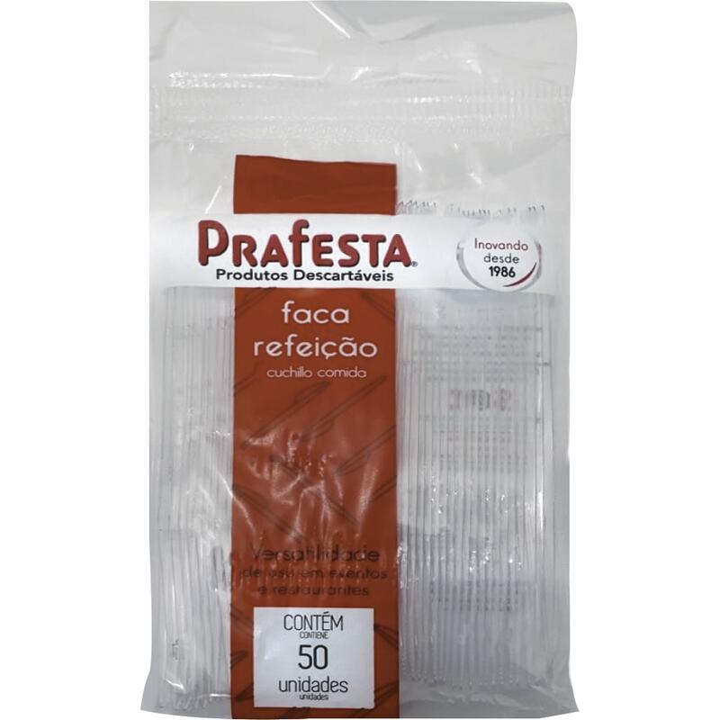 Faca de Mesa Prafesta Cristal Ref. 7060 50 un