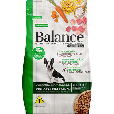 Ração para Cães Balance 2,7Kg - Adultos - Raças Pequenas