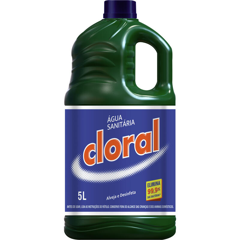 Água Sanitária Cloral 5L