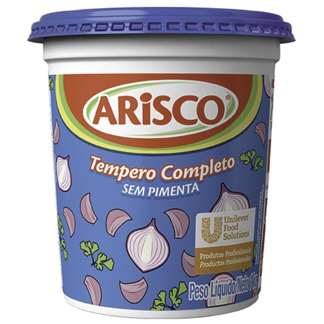 Tempero Arisco Completo Sem Pimenta 1kg