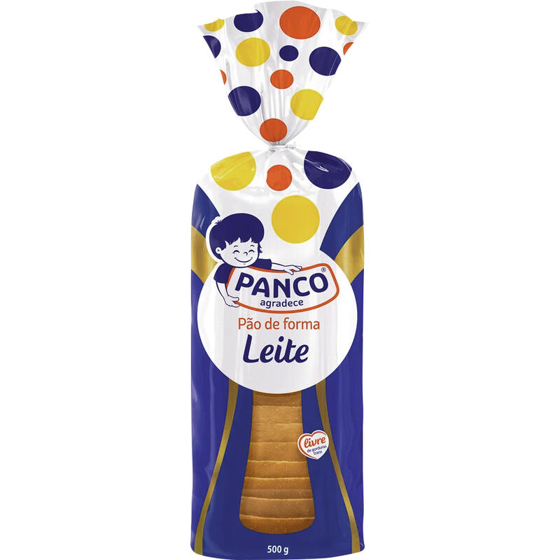 Pão de Forma Panco Leite 500g