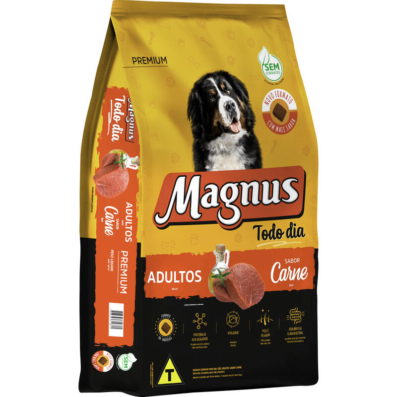 Alimento para Cães Adultos Magnus Carne 10,1kg