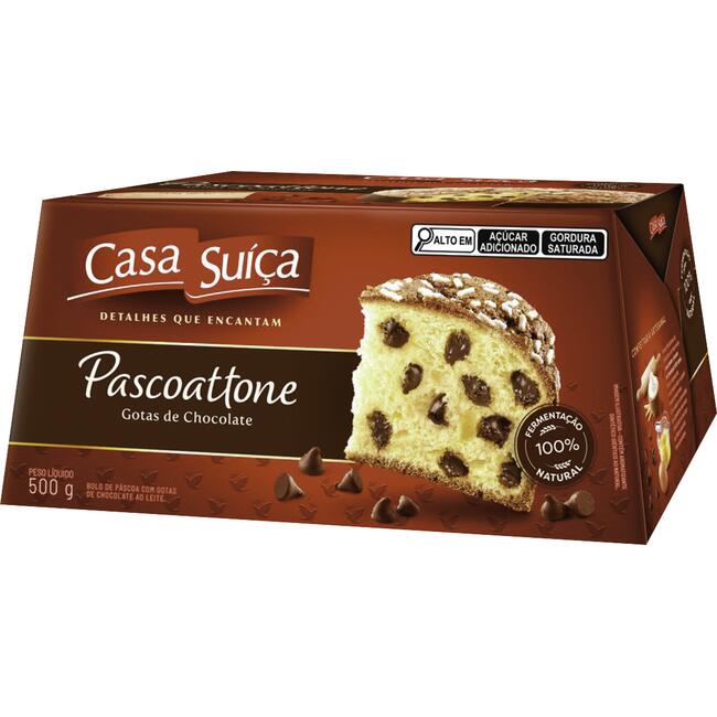 Pascoattone Casa Suíça Gotas de Chocolate 500g