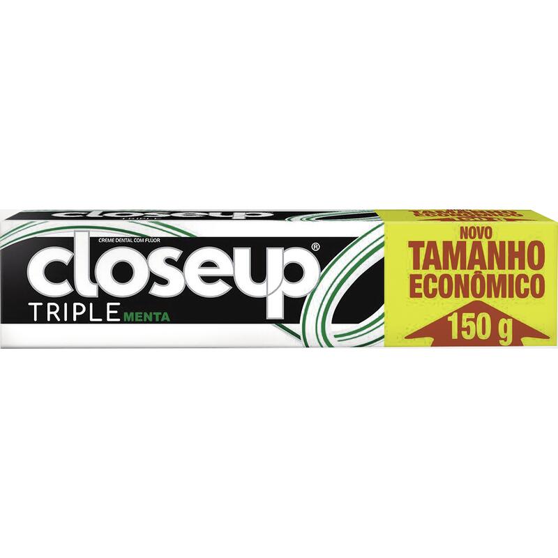 Creme Dental Close Up Triple Menta 150g