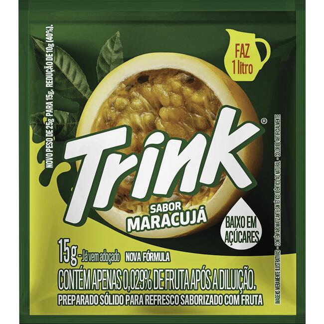 Refresco em Pó Trink Maracujá 15g