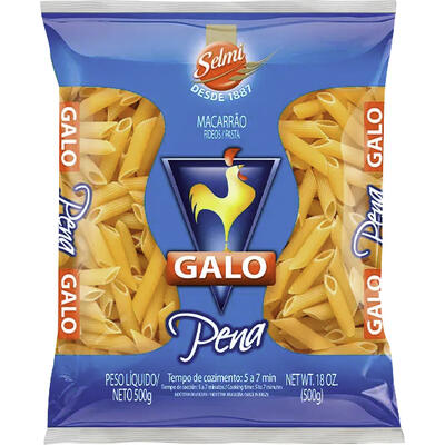 Macarrão Semolado Galo Pena 500g