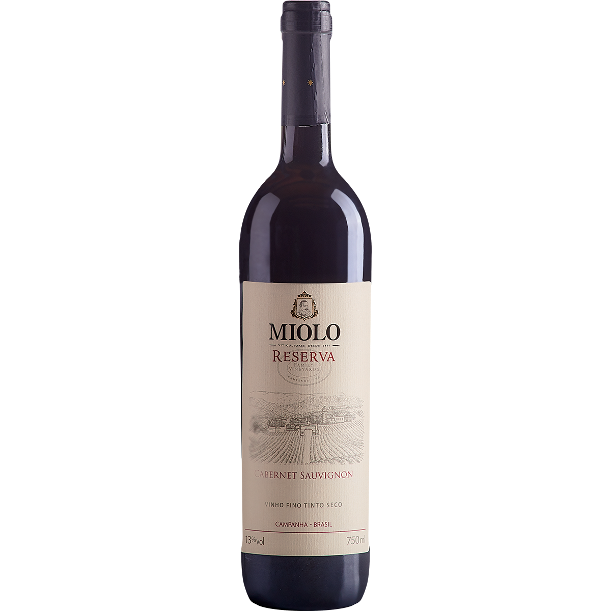 Vinho Tinto Brasileiro MIOLO Reserva Cabernet Sauvignon 750ml