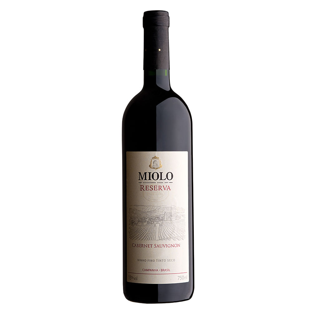 Vinho Tinto Brasileiro MIOLO Reserva Cabernet Sauvignon 750ml