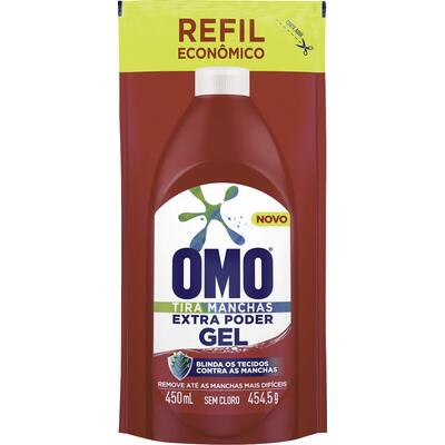 Alvejante Líquido Omo Tira Manchas Colorido 450ml