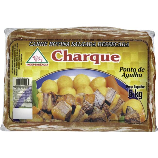 Charque Independência Ponta de Agulha 5kg