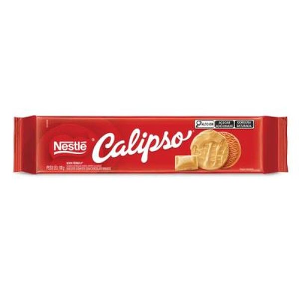 Biscoito Nestlé Calipso 130g - Branco