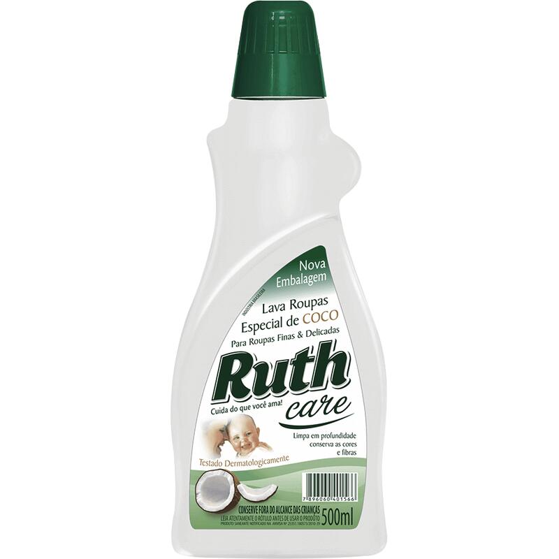 Lava Roupas Líquido Ruth Care Coco 500ml