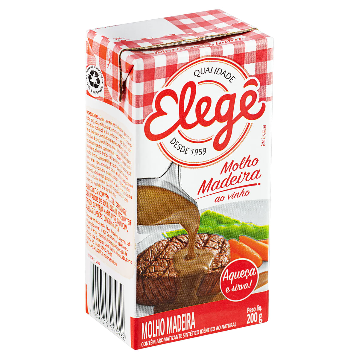 Molho Madeira Elegê 200g