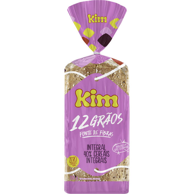 Pão Light Kim 12 Grãos 350g